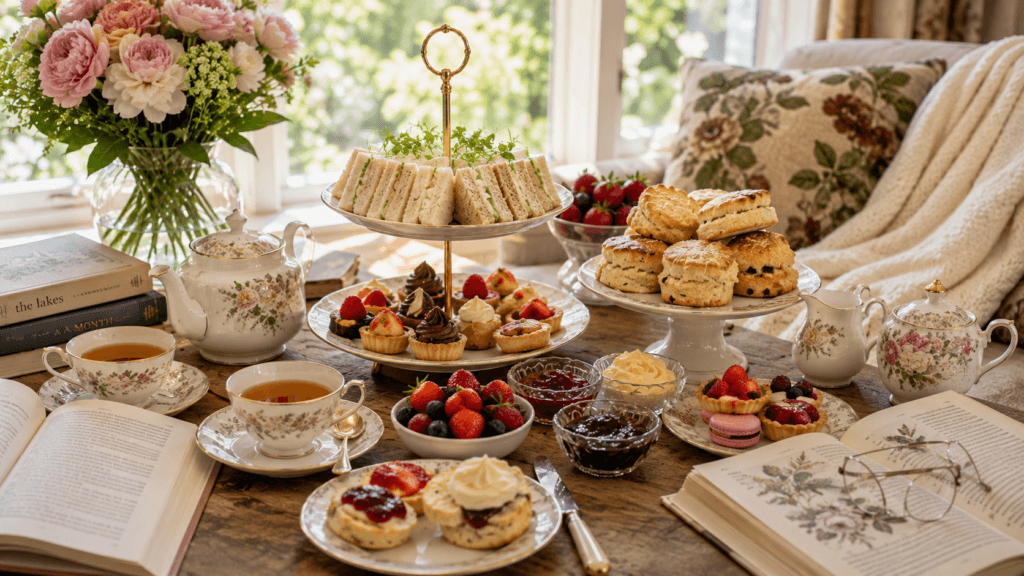 50+ Best Book Club Snacks: Easy Ideas You'll Love 6 Afternoon tea by the window