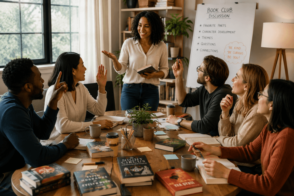 finalizing book club discussion questions